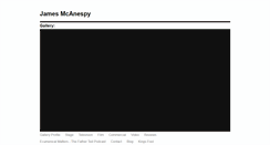 Desktop Screenshot of jamesmcanespy.co.uk